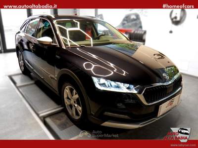 Skoda Octavia Octavia 2.0 TDI EVO SCR DSG 4x4 W. Scout | 200CV Nero usata Badia