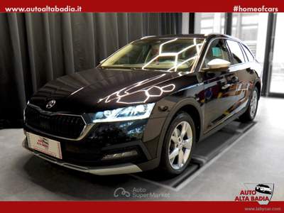 Skoda Octavia Octavia 2.0 TDI EVO SCR DSG 4x4 W. Scout | 200CV Nero usata Badia