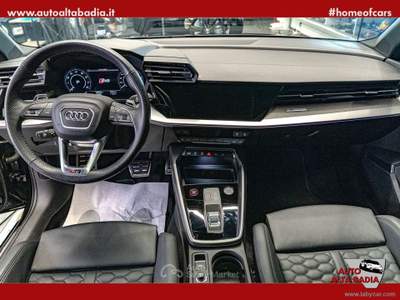 Audi A3 RS 3 SPB 2.5 TFSI quattro S tronic | 400CV Nero usata Badia