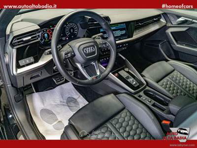 Audi A3 RS 3 SPB 2.5 TFSI quattro S tronic | 400CV Nero usata Badia