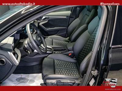 Audi A3 RS 3 SPB 2.5 TFSI quattro S tronic | 400CV Nero usata Badia