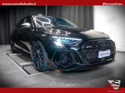 Audi A3 RS 3 SPB 2.5 TFSI quattro S tronic | 400CV Nero usata Badia
