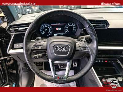 Audi A3 RS 3 SPB 2.5 TFSI quattro S tronic | 400CV Nero usata Badia