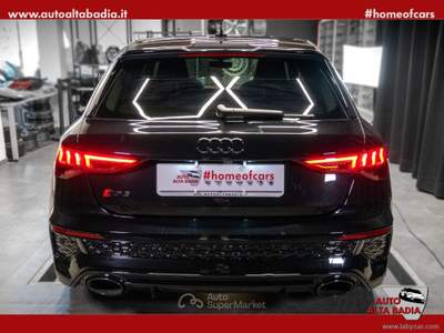 Audi A3 RS 3 SPB 2.5 TFSI quattro S tronic | 400CV Nero usata Badia