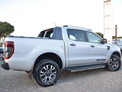 Ford Ranger FORD Ranger PICK UP 4X4 - 2.0TDCi 170CV AUTOMATICA DC Wildtrak 5pt. IVA DETR. NAV - CAM - ADAS - SENSORI - PELLE - CRUISE - BT - LED - AUTOPARK - SARACINESCA CASSONE - FULL Grigio usata Montalto di Castro