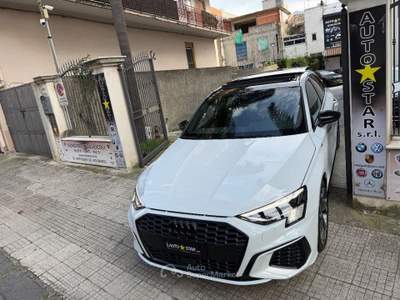 Audi A3 SPB 30 TDI S tronic S line edition Bianco usata Barcellona Pozzo di Gotto