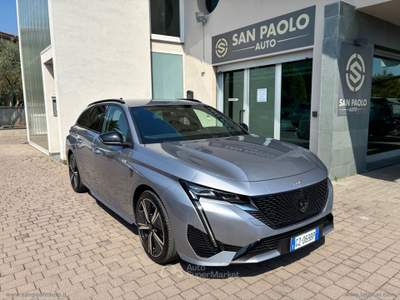 Peugeot 308 308 Hybrid 145 e-DCS6 SW GT Grigio usata San Paolo d'Argon