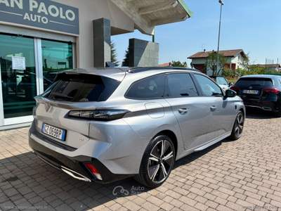 Peugeot 308 308 Hybrid 145 e-DCS6 SW GT Grigio usata San Paolo d'Argon