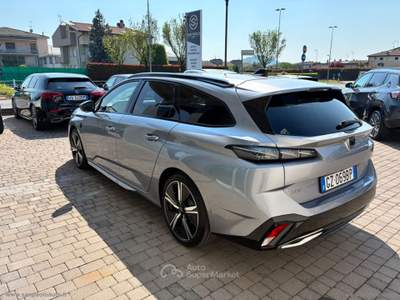 Peugeot 308 308 Hybrid 145 e-DCS6 SW GT Grigio usata San Paolo d'Argon