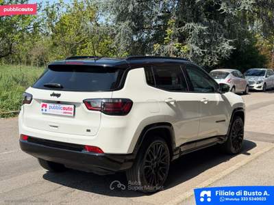 Jeep Compass Compass 1.6 Multijet II 2WD S Bianco usata Busto Arsizio