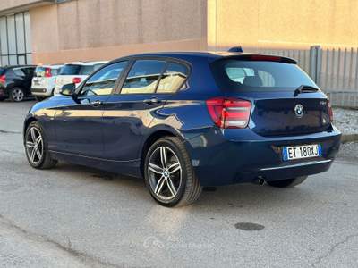 BMW Serie 1 118d Sport, 5porte, 117.000km Blu/Azzurro usata Brescia