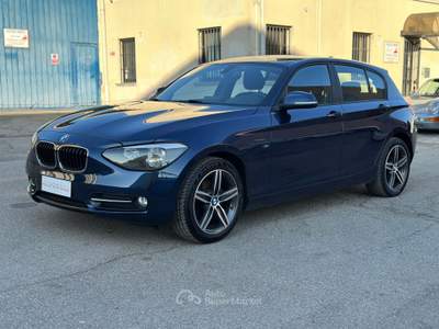 BMW Serie 1 118d Sport, 5porte, 117.000km Blu/Azzurro usata Brescia