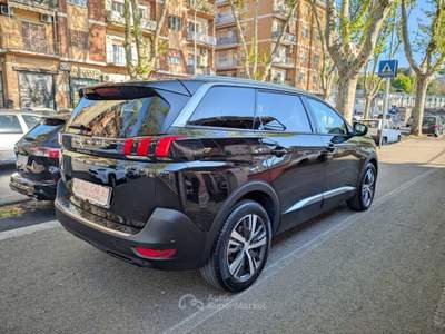 Peugeot 5008 5008 1.5 BlueHDi 130 EAT8 Allure 7 POSTI SENZA VINCOLI Nero usata Roma