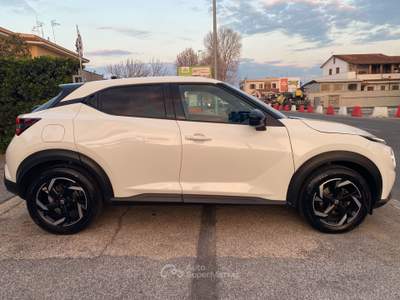 Nissan Juke 1.0 dig-t 114Cv N-CONNECTA - Bianco usata Fiumicino