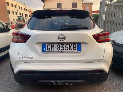 Nissan Juke 1.0 dig-t 114Cv N-CONNECTA - Bianco usata Fiumicino
