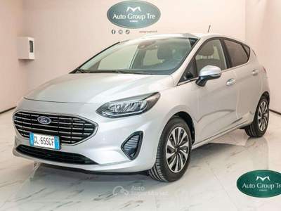 Ford Fiesta Fiesta VII 2022 5p 5p 1.0 ecoboost h Titanium 125cv Bianco usata Torino