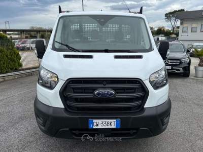 Ford Transit 350 2.0 EcoBl.130CV Cassone Ribaltabile Bianco usata Roma