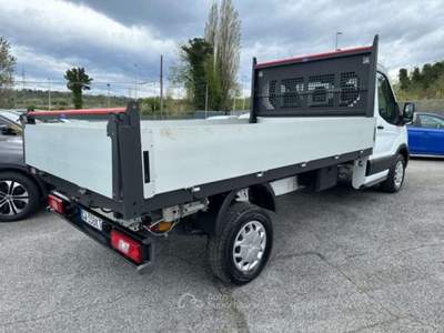 Ford Transit 350 2.0 EcoBl.130CV Cassone Ribaltabile Bianco usata Roma