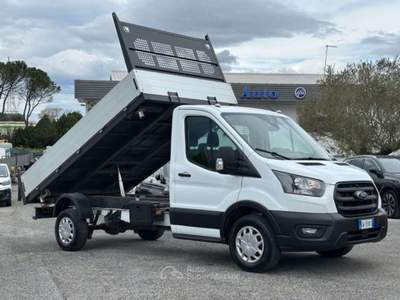 Ford Transit 350 2.0 EcoBl.130CV Cassone Ribaltabile Bianco usata Roma