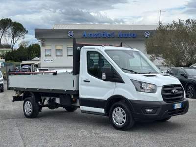 Ford Transit 350 2.0 EcoBl.130CV Cassone Ribaltabile Bianco usata Roma