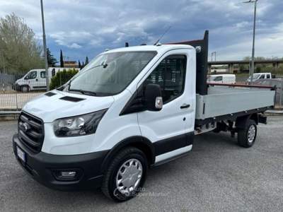 Ford Transit 350 2.0 EcoBl.130CV Cassone Ribaltabile Bianco usata Roma