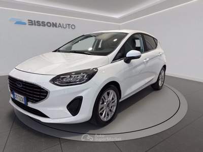 Ford Fiesta 5p 1.0 ecoboost h titanium 125cv Bianco usata Grumolo delle Abbadesse