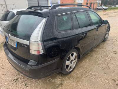 Saab 9-3 SportHatch 1.9 TiD DPF Linear Nero usata LUCERA