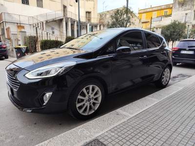Ford Fiesta BENZ/GPL 75CV TITANIUM PERFETTA Nero usata CORATO