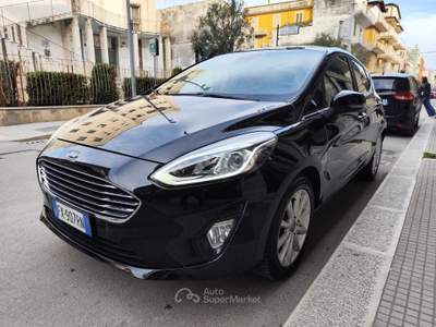 Ford Fiesta BENZ/GPL 75CV TITANIUM PERFETTA Nero usata CORATO