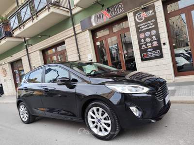 Ford Fiesta BENZ/GPL 75CV TITANIUM PERFETTA Nero usata CORATO
