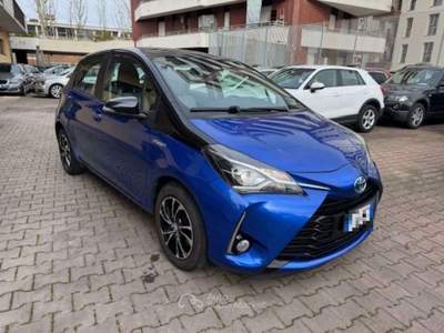 Toyota Yaris 1.5 Hybrid 5 porte Business Blu/Azzurro usata Sesto San Giovanni