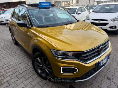 Volkswagen T-Roc 1.5 TSI ACT DSG Advanced BMT TETTO PANORAMICO Giallo usata Sesto San Giovanni