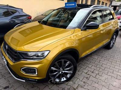Volkswagen T-Roc 1.5 TSI ACT DSG Advanced BMT TETTO PANORAMICO Giallo usata Sesto San Giovanni