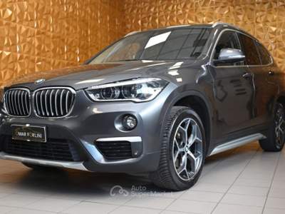 BMW X1 SDRIVE 18d SPORT BLACKLINE AUT.NAVI LED18"TEL FULL Grigio usata Brescia BMW X1 SDRIVE 18d SPORT BLACKLINE AUT.NAVI LED18"TEL FULL Grigio usata Brescia