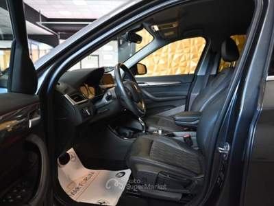BMW X1 SDRIVE 18d SPORT BLACKLINE AUT.NAVI LED18"TEL FULL Grigio usata Brescia