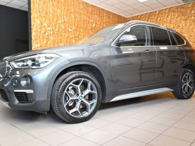 BMW X1 SDRIVE 18d SPORT BLACKLINE AUT.NAVI LED18"TEL FULL Grigio usata Brescia