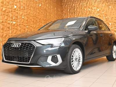Audi A3 SPB 30 TFSI S-TR.BUSINESS ADVANCED NAVI RISC.FULL Grigio usata Brescia