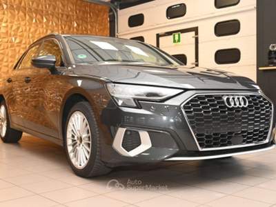 Audi A3 SPB 30 TFSI S-TR.BUSINESS ADVANCED NAVI RISC.FULL Grigio usata Brescia