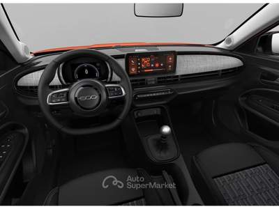 Fiat 600 1.2 100 CV S&S POP+ICON+BUSINESS+LA PRIMA+SPORT Arancione usata Fara Gera d'Adda