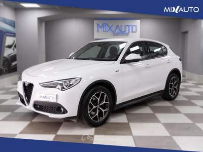 Alfa Romeo Stelvio 2.2 D Sprint RWD 190CV Auto Bianco usata Latina