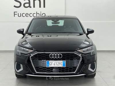 Audi A3 A3 Sportback 30 2.0 tdi Business Advanced s-tronic Nero usata Fucecchio