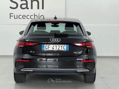 Audi A3 A3 Sportback 30 2.0 tdi Business Advanced s-tronic Nero usata Fucecchio