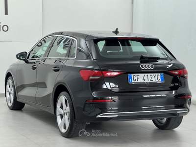 Audi A3 A3 Sportback 30 2.0 tdi Business Advanced s-tronic Nero usata Fucecchio