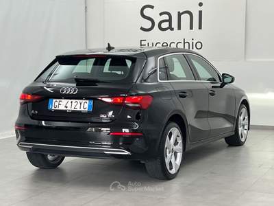 Audi A3 A3 Sportback 30 2.0 tdi Business Advanced s-tronic Nero usata Fucecchio