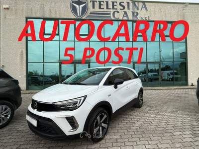 Opel Crossland 1.5 ECOTEC D AUTOCARRO 5 POSTI N1 Bianco usata San Salvatore Telesino