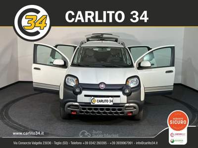 Fiat Panda Panda 1.3 mjt 16v Cross 4x4 s&s 95cv my19 Bianco usata Teglio