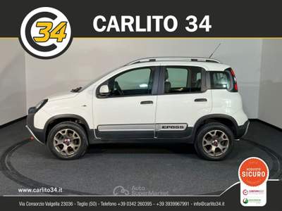 Fiat Panda Panda 1.3 mjt 16v Cross 4x4 s&s 95cv my19 Bianco usata Teglio
