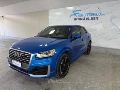 Audi Q2 Audi Q2 1.6 Tdi 115cv Automatica S Line Blu/Azzurro usata Pompei