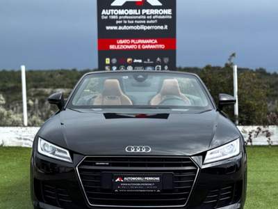 Audi TT Roadster 2.0 TFSI 230cv Quattro S-Tronic Design Nero usata Castellaneta