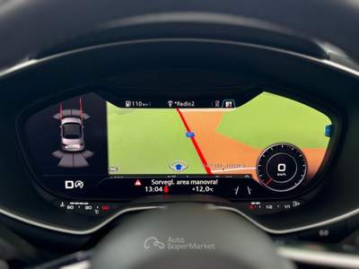 Audi TT Roadster 2.0 TFSI 230cv Quattro S-Tronic Design Nero usata Castellaneta